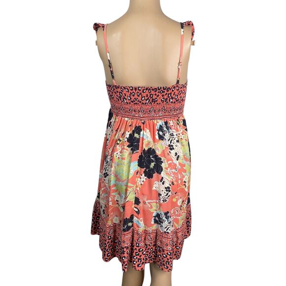 Maaji Girl's Whispering Roses Groom Leopard Animal Print Dress SZ 16 - Picture 9 of 12